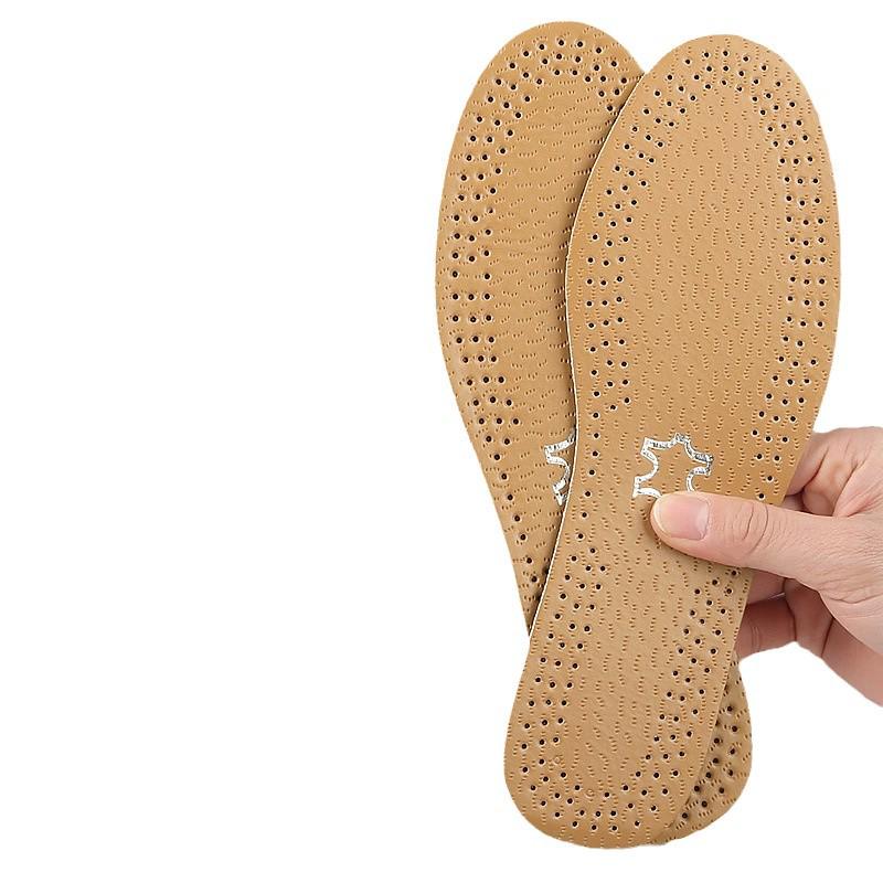 Mikrofaser-Schuheinlagen - Schweiß- & Stoßabsorbierend, Atmungsaktiv - Für Damen & Herren, Anzugs-, Sport- & Freizeitschuhe