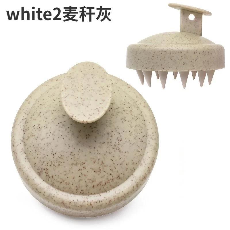 Șampon din silicon Cap de perie Pieptene pentru masaj al scalpului Pieptene pentru spălarea părului Perie pentru masaj corporal Perie de baie pentru duș Instrument de coafură