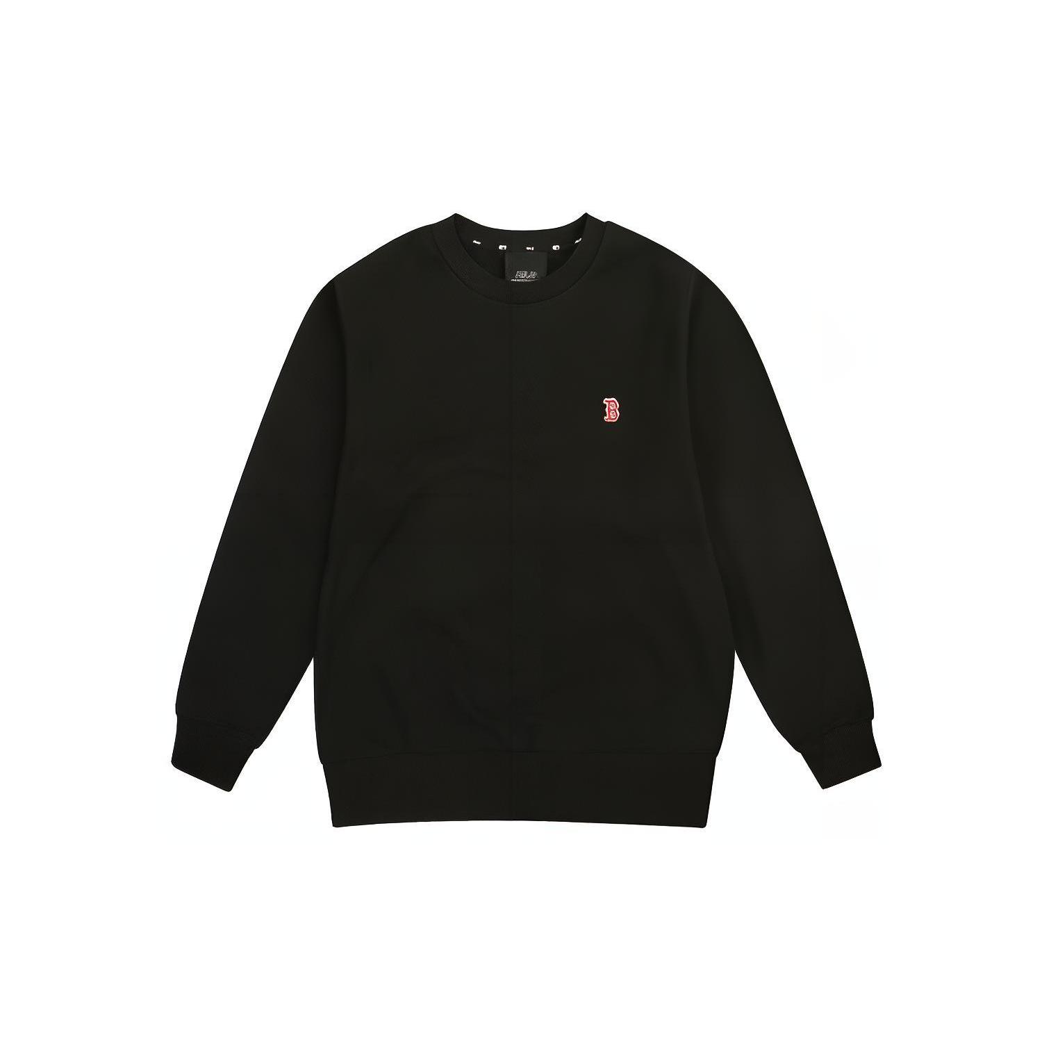 MLB Sweatshirts Unisex Black Crew Neck Moderate 31MT02941-43L XS