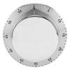 Manual Mechanical Kitchen Timer with Magnetic Base Countdown Cooking Baking Timing Tool Silver