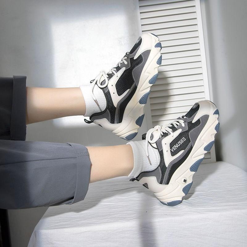 Fashion 2024 Vintage Platform Sneakers Autumn Women Sneakers Students Daily Wear Casual Style Vulcanize Shoes Female