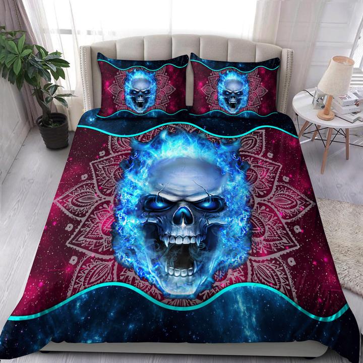 Bedding Set Duvet Cover Skull Home Bedding Suit Gift