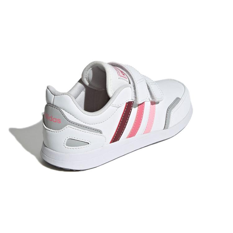 Adidas Neo Vs Switch Abrasion Resistant Abrasion Resistant Low top Kids' Running Shoes Pink White GW2982