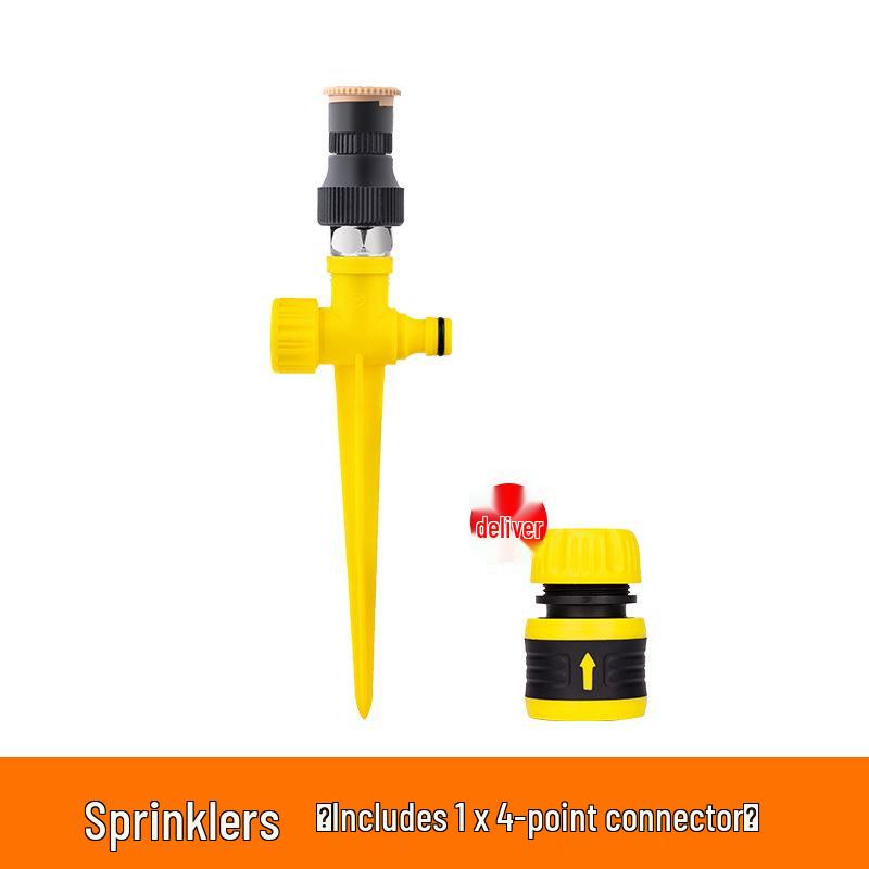 360° Adjustable Automatic Lawn & Garden Sprinkler Head