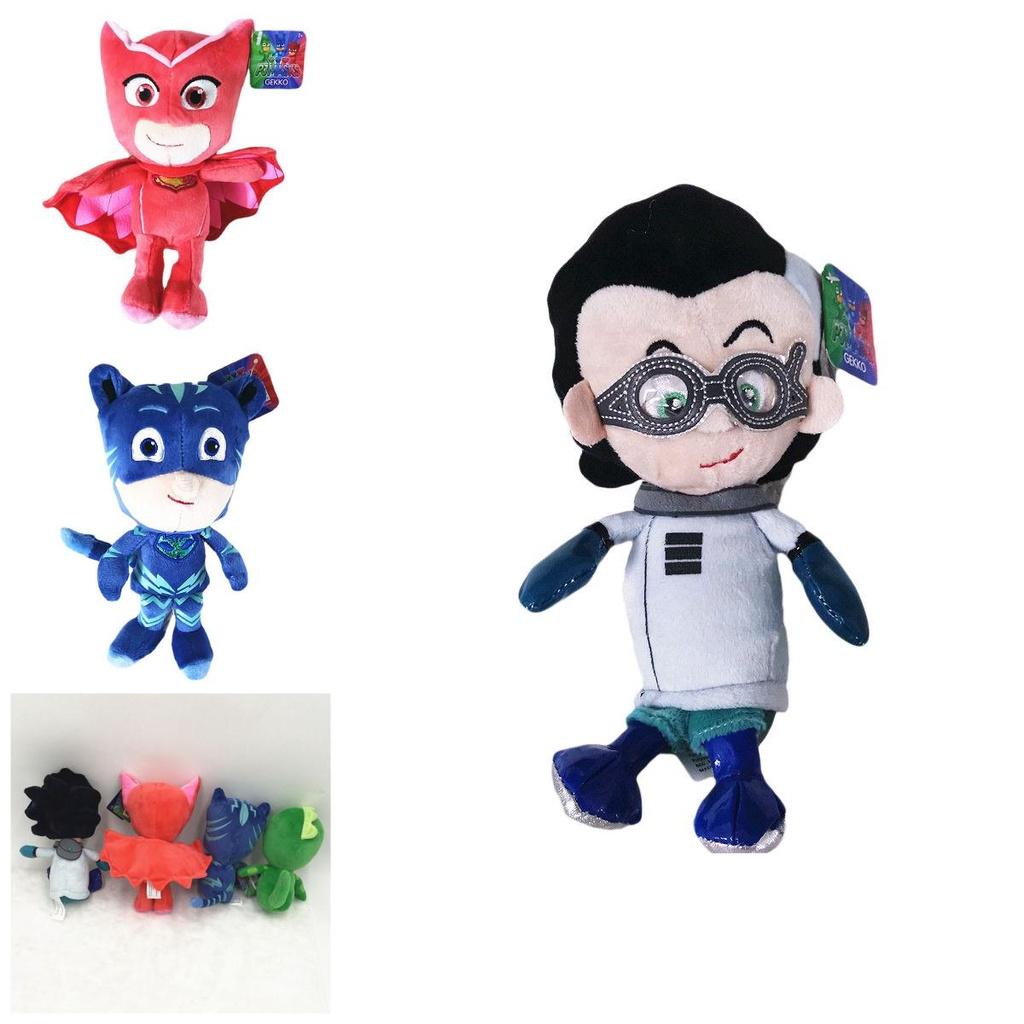 Adorable Pj Masks Plush Doll Toy Featuring Catboy Gekko Luna Girl Owlette And Romeo For Kids