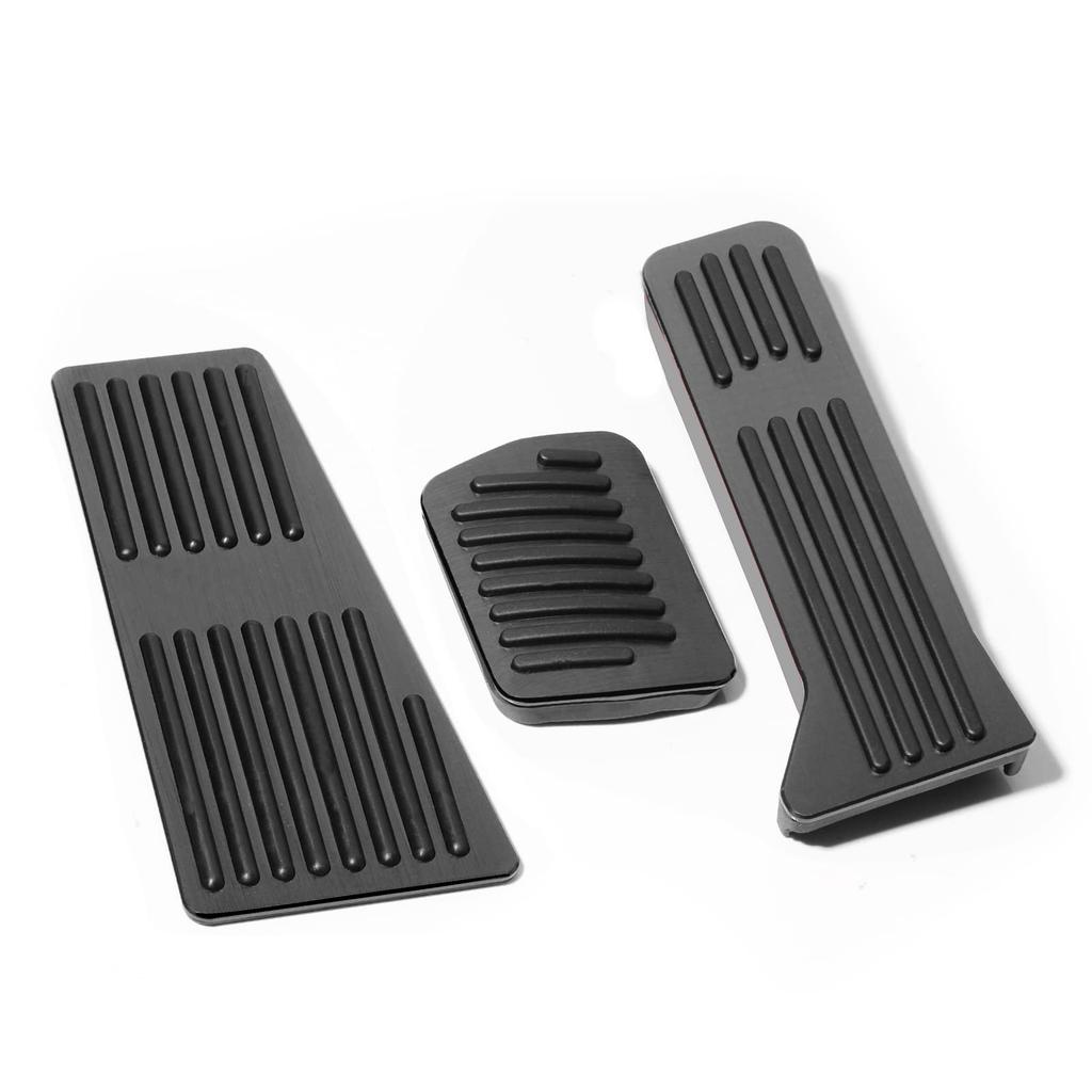 Travay Aluminum Universal Compatible with Many including DK KG Demio DJ Axela and Atenza GJ Series of Mazda-specific Pedals, Punch-Free Anti-Slip,