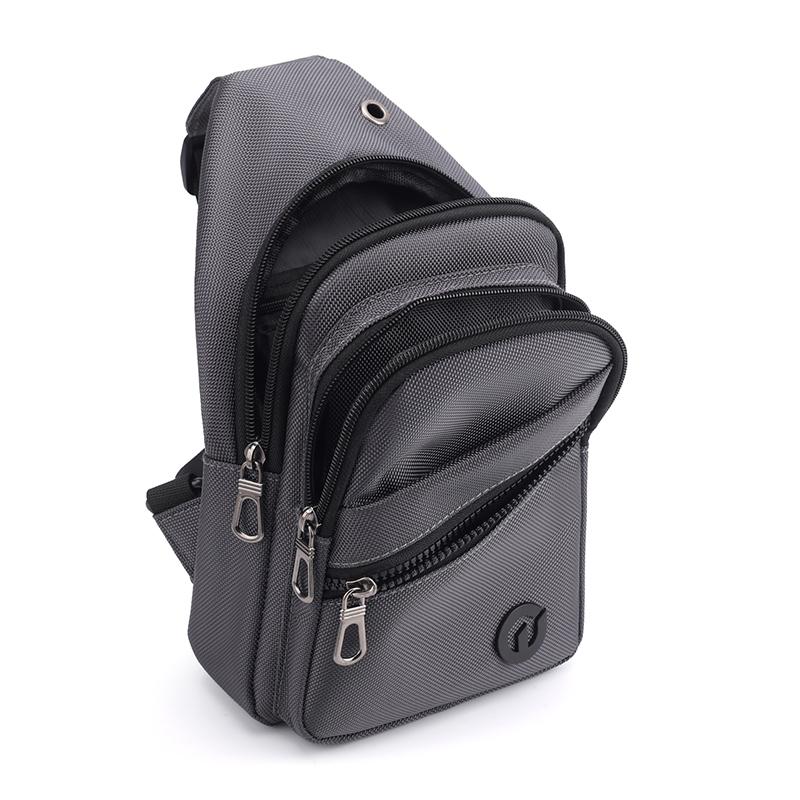 Chest Bag Men's Multifunctional Crossbody Shoulder Bag Large Capacity Nylon Men's Bag