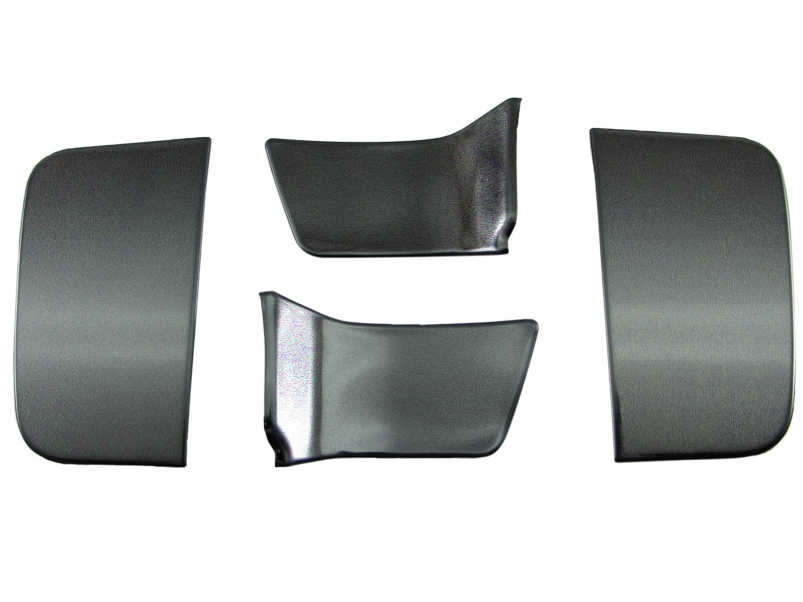 

BRIGHTZ Stainless Steel Inner Door Handle for Delica Covers, Plated, 4-Piece Black, D2 MB37S/MBD7S [INS-DHC-144] (37)