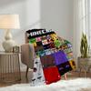 Game M-Mine-Cute C-craft Funny Fashion Blanket Plush Nap Sofa Rug for Living Room Office Bedroom Birthday Home Travel Kid Gifts