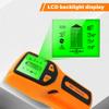 Handheld 5 In 1 Digital Wall Stud Detector Wood Scanner Metal Finder for Live AC Wires Cables PVC Water Pipe
