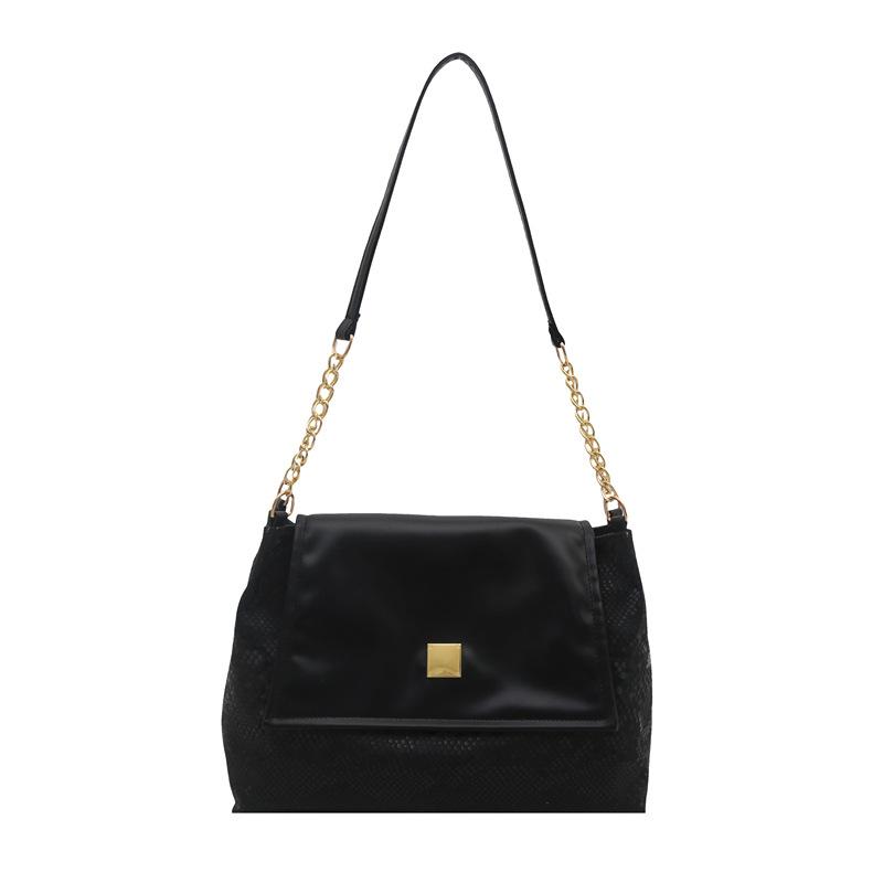 

Largecapacity bag women s summer new fashion niche women s bag texture chain shoulder bag crossbody tote bag