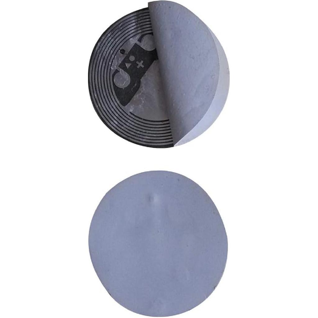 YARONGTECH RFID Sticker tag 13.56mhz Round 25mm Adhesive Back -50pcs