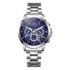 Casual Fashion Steel Belt Calendar Men'S Quartz Watch