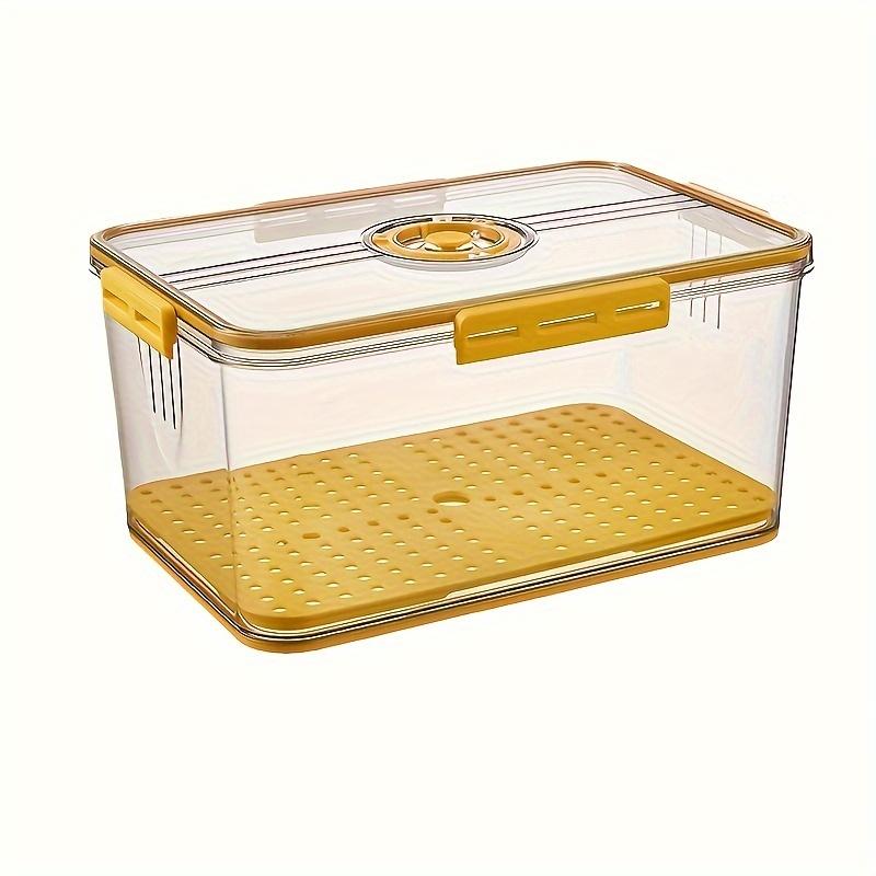 

1 Герметичная хлебница - Непротекающий портативный контейнер для хранения, подходящий для хлеба, тостов и выпечки - Идеальный кухонный инструмент для хранения