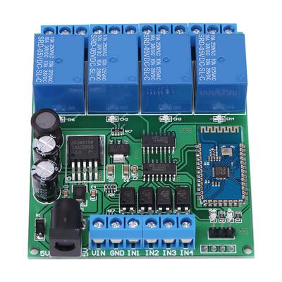 Modul releu Bluetooth cu 4 canale, comutator de telecomandă fără fir pentru telefon