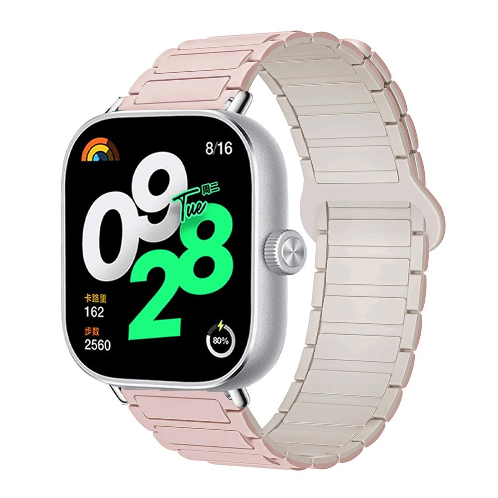 Magnetický náramek pro řemínek Redmi Watch 4 Silikonové pásky pro Xiaomi Mi Band 8 9 pro Řemínek k hodinkám Vyměnitelné příslušenství Correa
