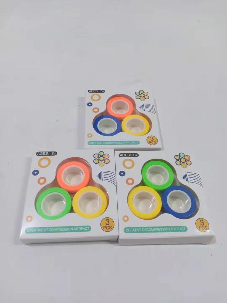 Magnetic Ring Fidget Spinner Gyroscope - Decompression Toy