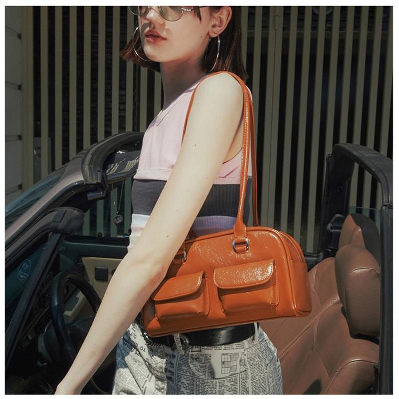 Women's Fashion Handbag  Leather Underarm Bag Commuter Tote Shoulder Bag