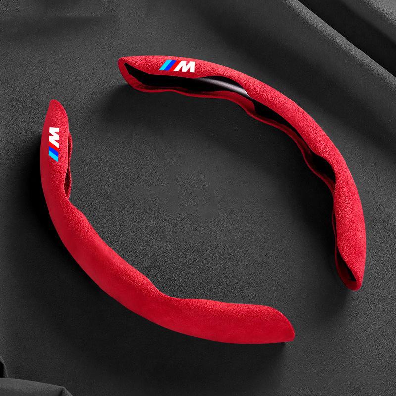 

Suede Auto Steering Wheel Cover Car Steering Wheel For BMW M Sport 1 Series F20 M135i M140i M235i M240i X1 F21 F48 X2 F39 X3 F25