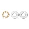 10pcs Thrust   Bearing Miniature High   Flat Steel Bearings Set (F2.5-6M 2.5x6x3mm)