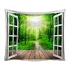 Wall Hanging Living Room Bedroom Window Natural Landscape Beach Large  Covering Decoration Tapestry Background Cloth Bedside