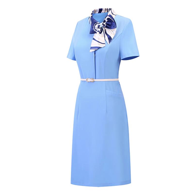 Trolman Women's French Style Formal Work Dress