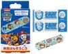 Skater Paw Patrol First Aid Bandages QQB1-A 20 Sheets Adhesive