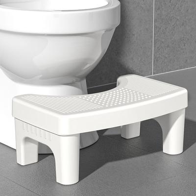 Toilettenhocker Zuhause Rutschfest Toiletten-Hockhocker Kinder Erwachsener Fußhocker Hocker Toilettenhocker Schwangere Aufsteigen