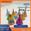 3D Christmas Tree Spiral Decompression Toy - New Year Gift Ornament