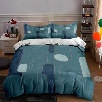 Abstract Geometric Arches Bedding Duvet Cover Sets Duvet Covers Pillowcases Gifts (1 * Duvet Cover 2 * Pillowcases, Without Duvet Insert)