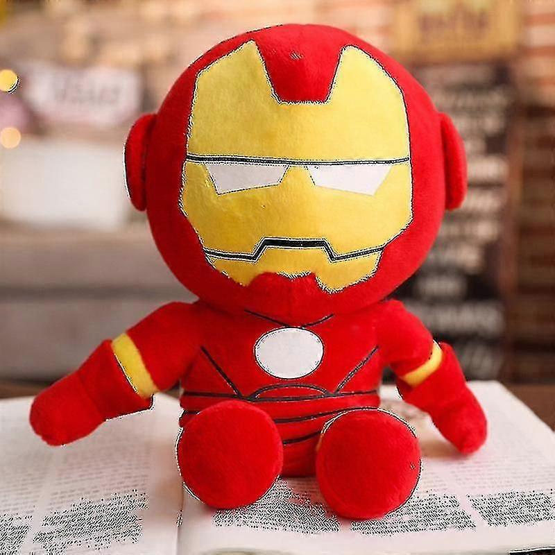 28 CM  plush cartoon cartoon plush toy Iron Man doll children's gift 