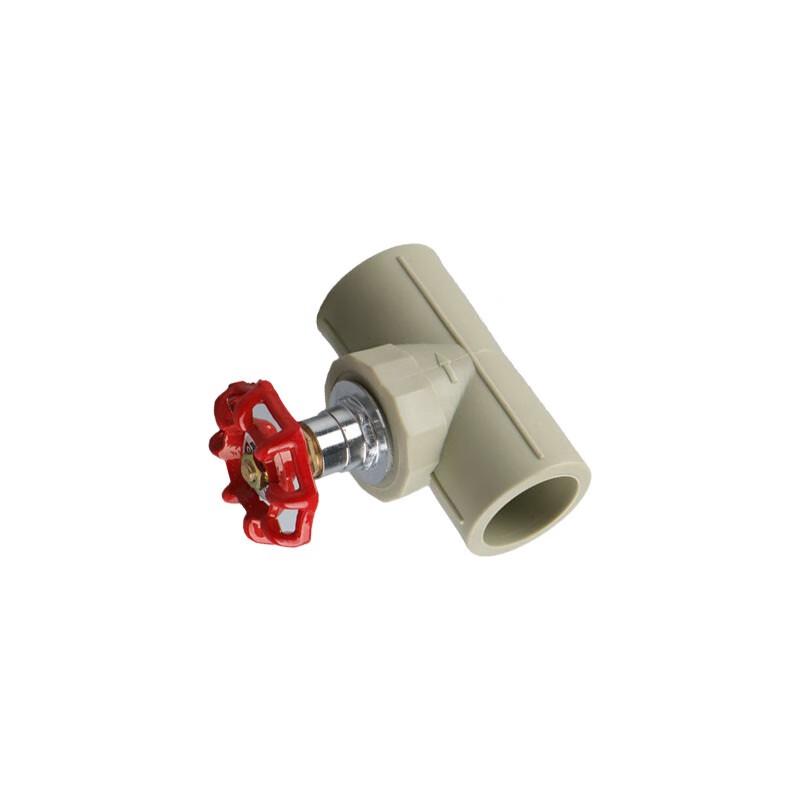PPR Gray Lift Stop Valve Water Pipe Fitting