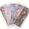 Vibrant Butterfly & Floral Nail Art Transfer Stickers Set - Easy-to-Apply, Self-Adhesive Decals with Diverse Designs for Stunning Manicures