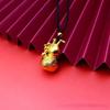 Retro Sand Gold Gourd Pendant: High Color Retention, Peaceful Style