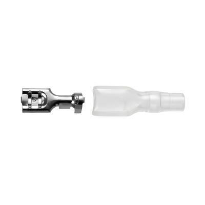 Audio-Technica AT-RXT205Mb Rexat Flat Terminals, Medium Size (#205 Equivalent), for 14, 16, and 18 AWG Connectors, Triple Coating (Copper