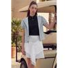 Light Layered Ruffle Skirt   White
