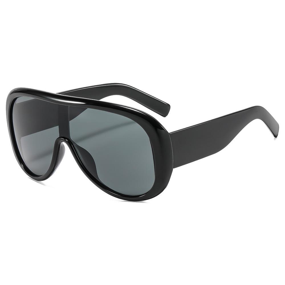 Luxury Designer Super Large Square Sunglasses Women Popular Punk Pilot Men Sun Glasses Trendy Ladies Shades UV400 Beach Party