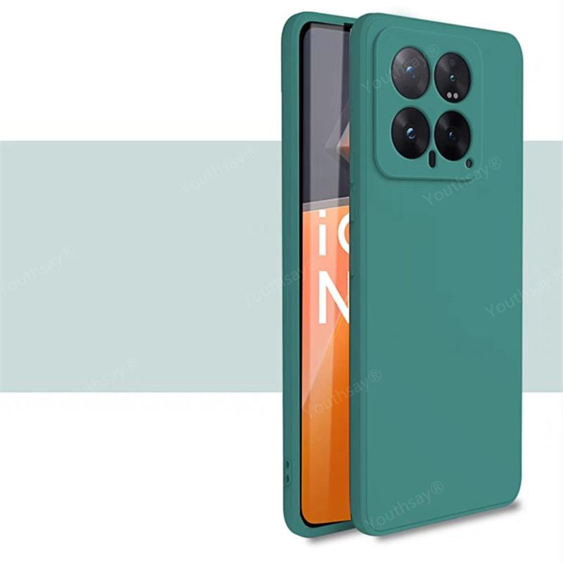 

Для Xiaomi 14 Чехол Xiaomi 14 13 13T Pro Чехол Fundas Coque Shell Мягкий жидкий силиконовый противоударный чехол для телефона Xiaomi 14 For Xiaomi 13 Pro