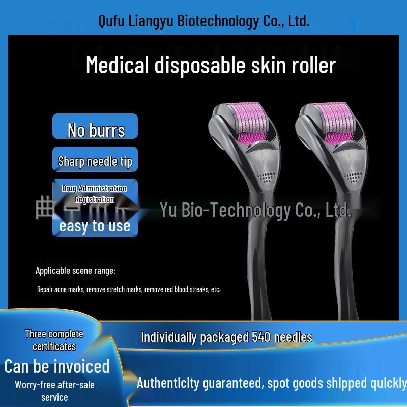 Microneedle Skin Roller for Acne Scars and Essence Absorption