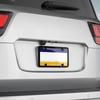 1Set Cross Border Modification of US Standard License Plate Frame, Transparent License Plate Frame, Plastic Metal