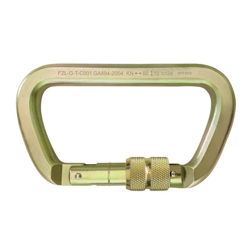 ANPEN C001 D-Ring Screw Lock Carabiner for Rescue & Industrial Use