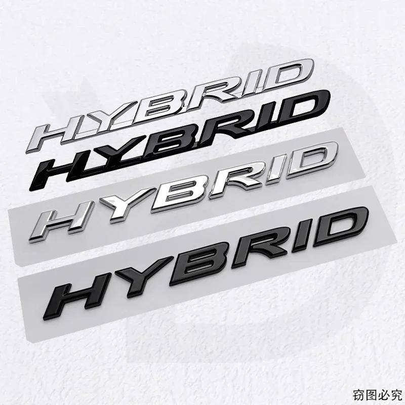 ABS Car Stickers Car Trunk Badge Decal for Lexus HYBRID Emblem RX350 IS300 ES250 ES200 ES330 ES350 IS250 GS300 CT200H AEL1