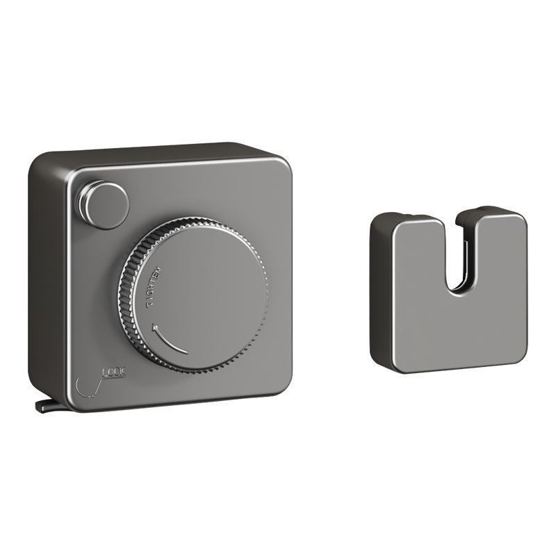 Punch-Free Indoor Retractable Clothesline: Invisible German Steel Wire for Balcony and Bathroom Drying