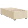 Vidaxl Letto Continentale Con Materasso, Crema, Tessuto, 80X200 Cm
