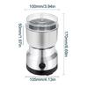 Multipurpose Electric Coffee Bean Grinding Tool Stainless Steel Milling Machine for Seeds Spices