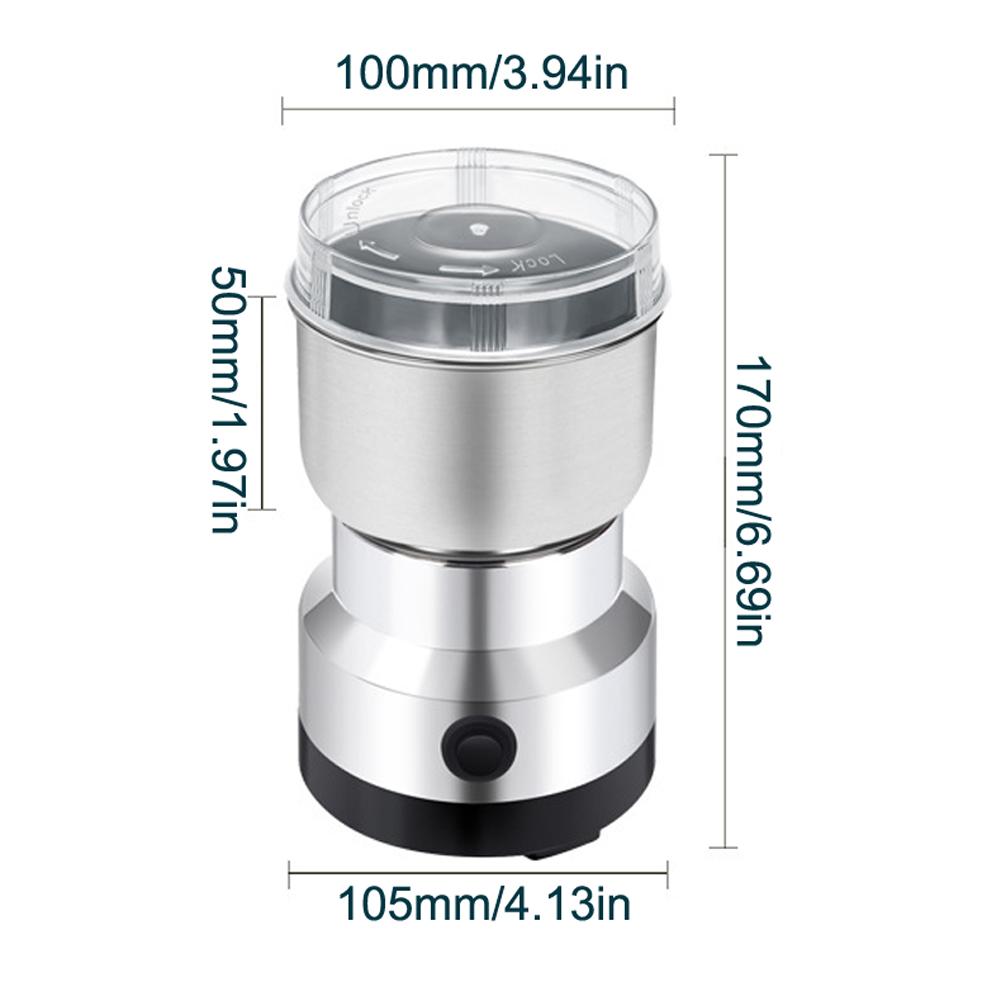 Mehrzweck-Elektro-Kaffeebohnen-Mahlwerkzeug Edelstahl-Fräsmaschine für Samen Gewürze