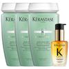 Kérastase Dual Function Shampoo & Elixir Ultime Hair Oil Value Set