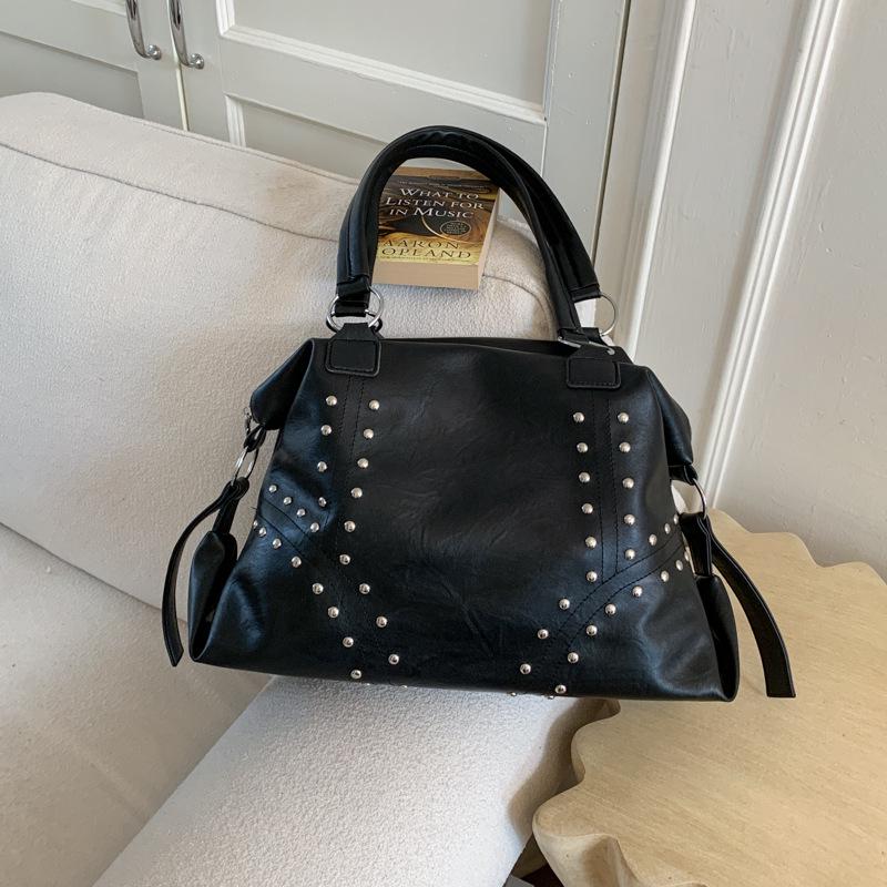 

Женская сумка кросс-боди большой вместимости в ретро-стиле - Новая модная легкая сумка на плечо и тоут для прогулок One Size #1963