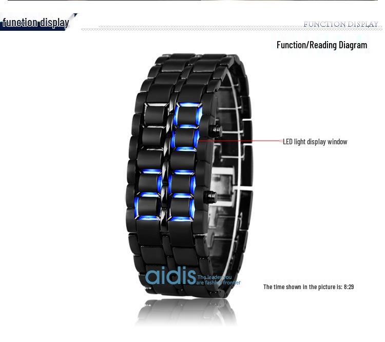 Lava LED Digital Couple Bracelet Watch - Creative Fashion Hot Sale