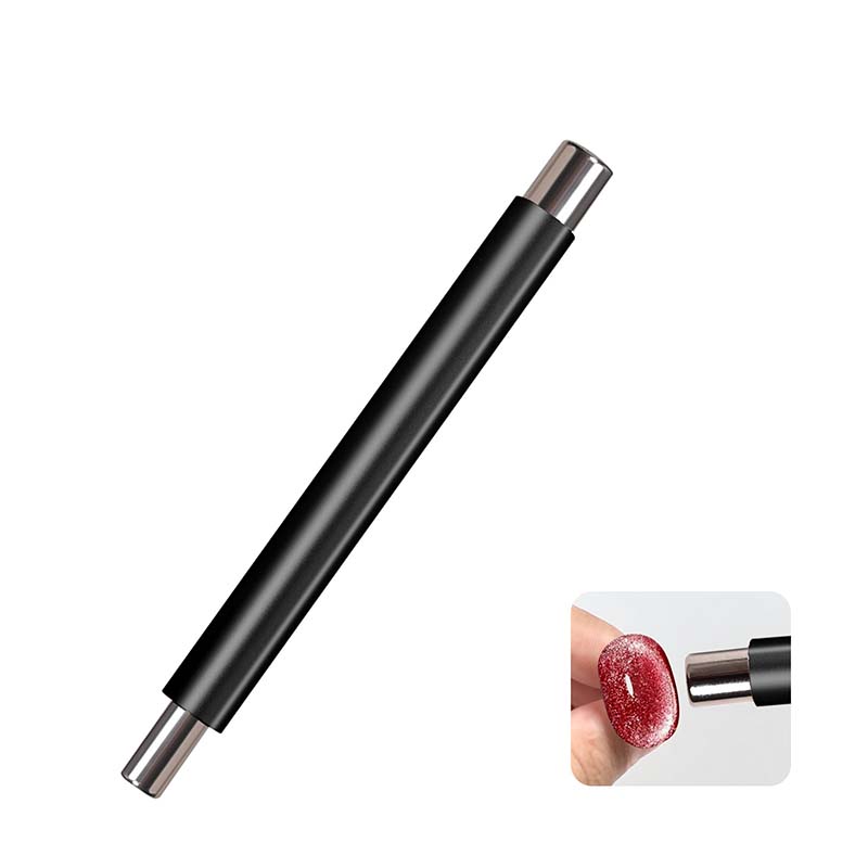 Strong Magnetic Long Double Head Nail Magnet Tool Pens Magnetic Cat Eye Gel Polish Nail Art Kit for DIY Salon Studio Or Home Use